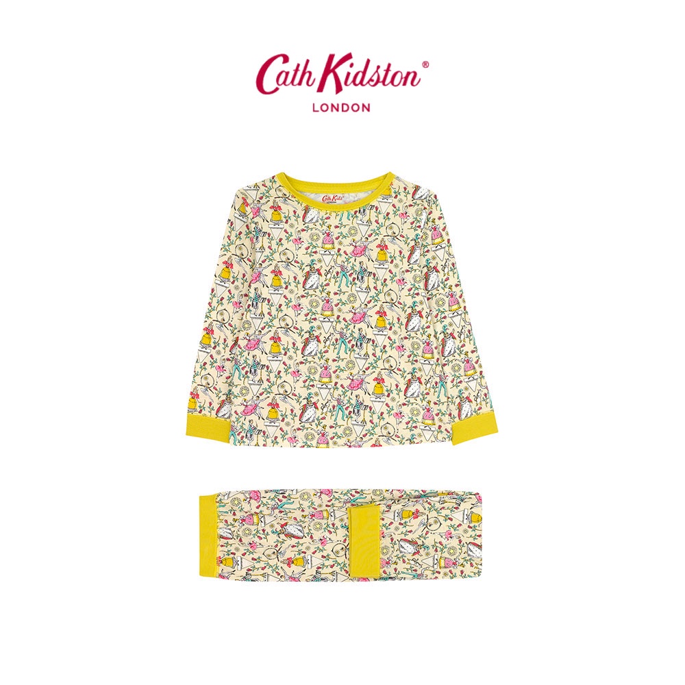 Cath Kidston Standing Ovation Long Sleeve Jersey Pjs Shopee Malaysia