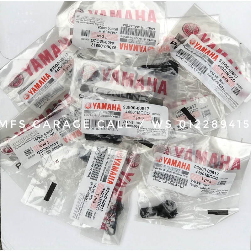 VALVE TUBELESS ORIGINAL YAMAHA 💯 Shopee Malaysia