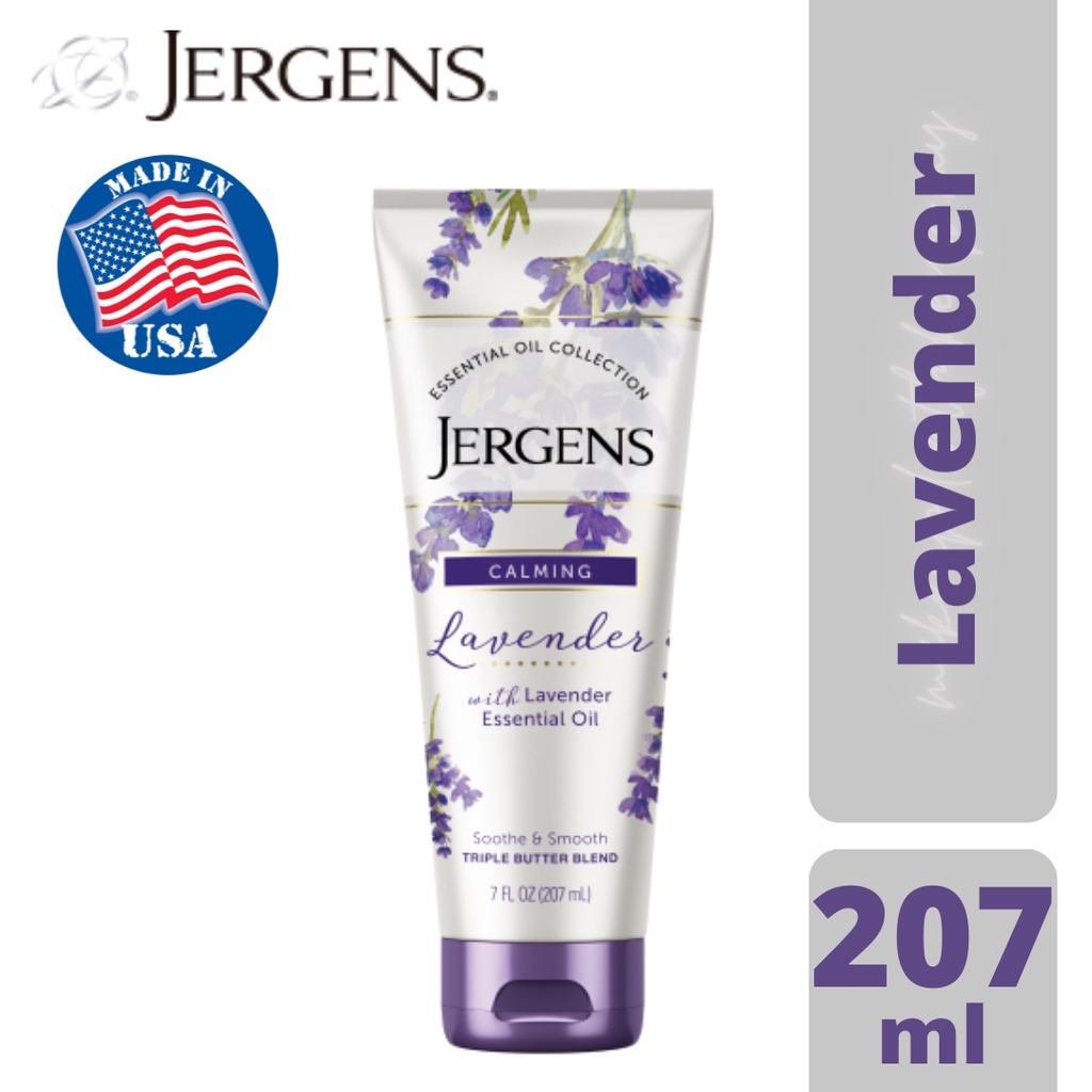 Jergens Body Butter Collection Lavender/Eucalyptus Mint/Rose/Sandalwood