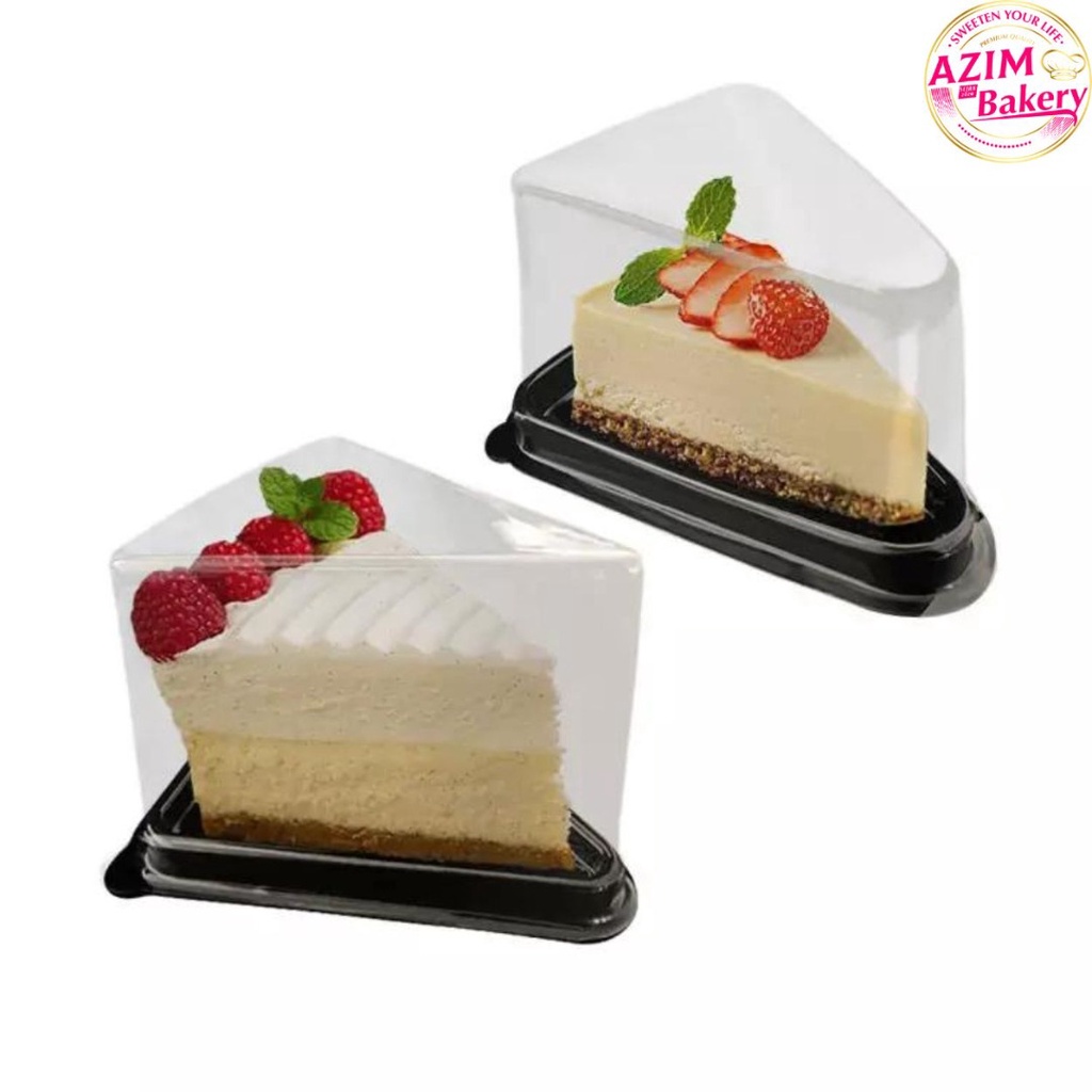 Kotak Kek/cheese Triangular Slice CAKE/CHEESE Cupcake Cases(50/25pcs ...