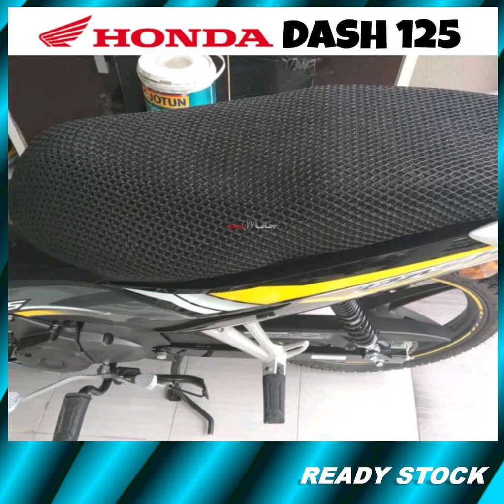 HONDA DASH 125 FI SEAT COVER NET 3D MOTORCYCLE Jaring Motosikal Size L ...