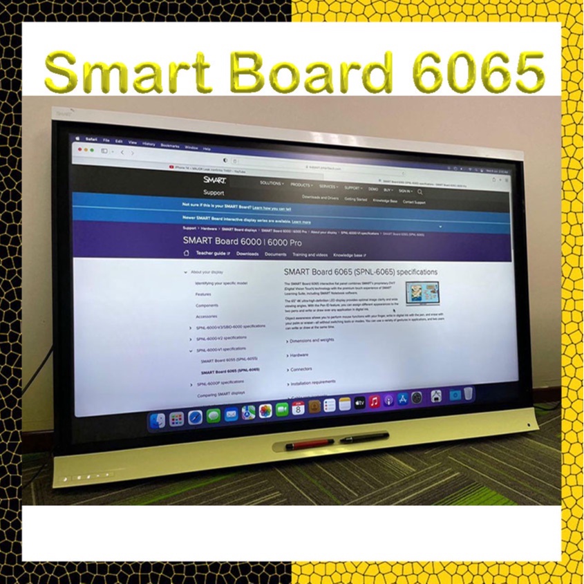 Smart Board 6065 Manual _ SMART BOARD 6000 PRO SERIES MANUAL Pdf ...