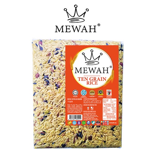 Ten Grain Rice 1kg (Vacuum Pack) | Shopee Malaysia