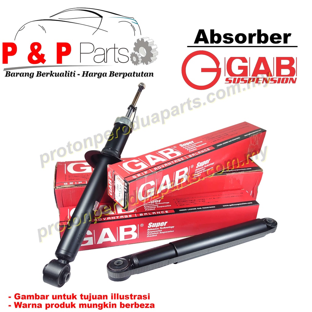 GAB Absorber Front Rear Shock Depan Belakang - Perodua Kancil Kenari ...