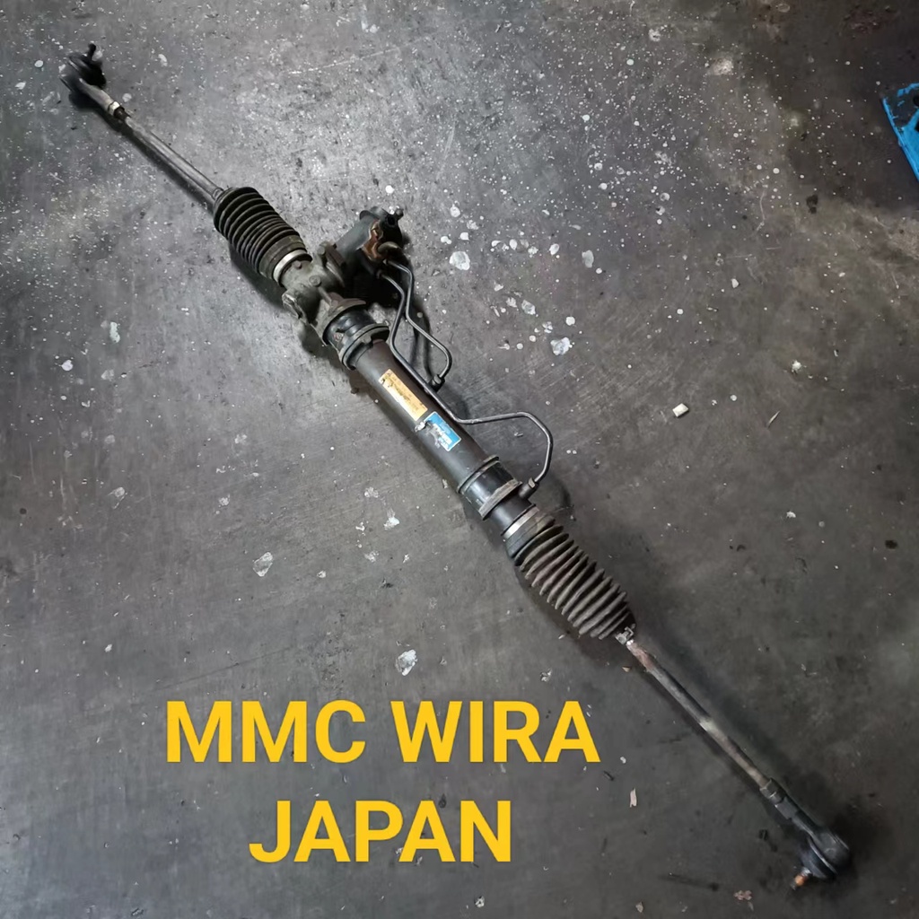 POWER STEERING RACK PROTON WIRA MMC USED ORIGINAL AUTO PART GOOD