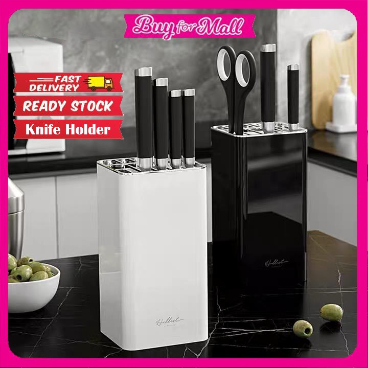 Kitchen Knife Holder | Knife Storage Rack | Scissors Cutlery Holder ...