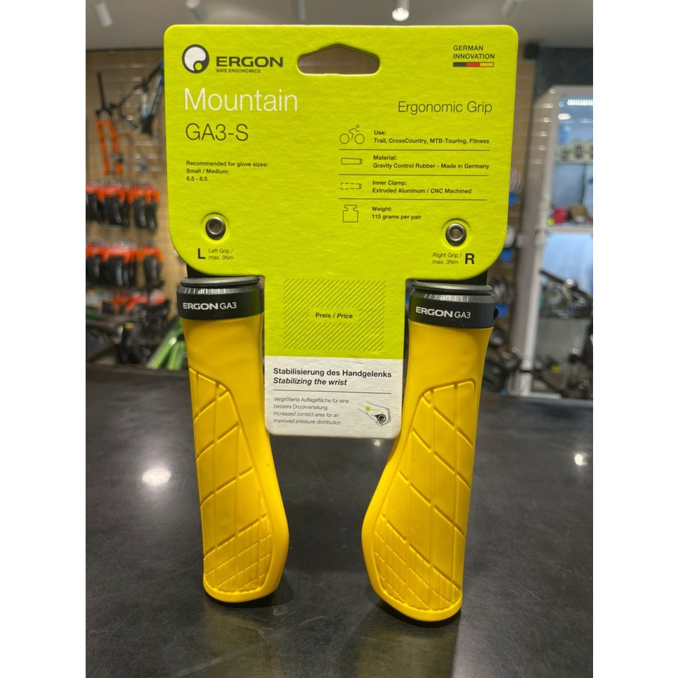 Ergon GA3 Handlebar Grip Ergon GA3 Bicycle Grip for MTB Mountain