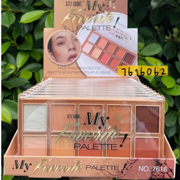 S.F.R COLOR MY FAVOURITE CONTOUR PALETTE Shopee Malaysia