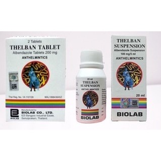 THELBAN SUSPENSION 20ML (EXP:1/2025) | TABLET 2'S (EXP:4/2027) | Shopee ...