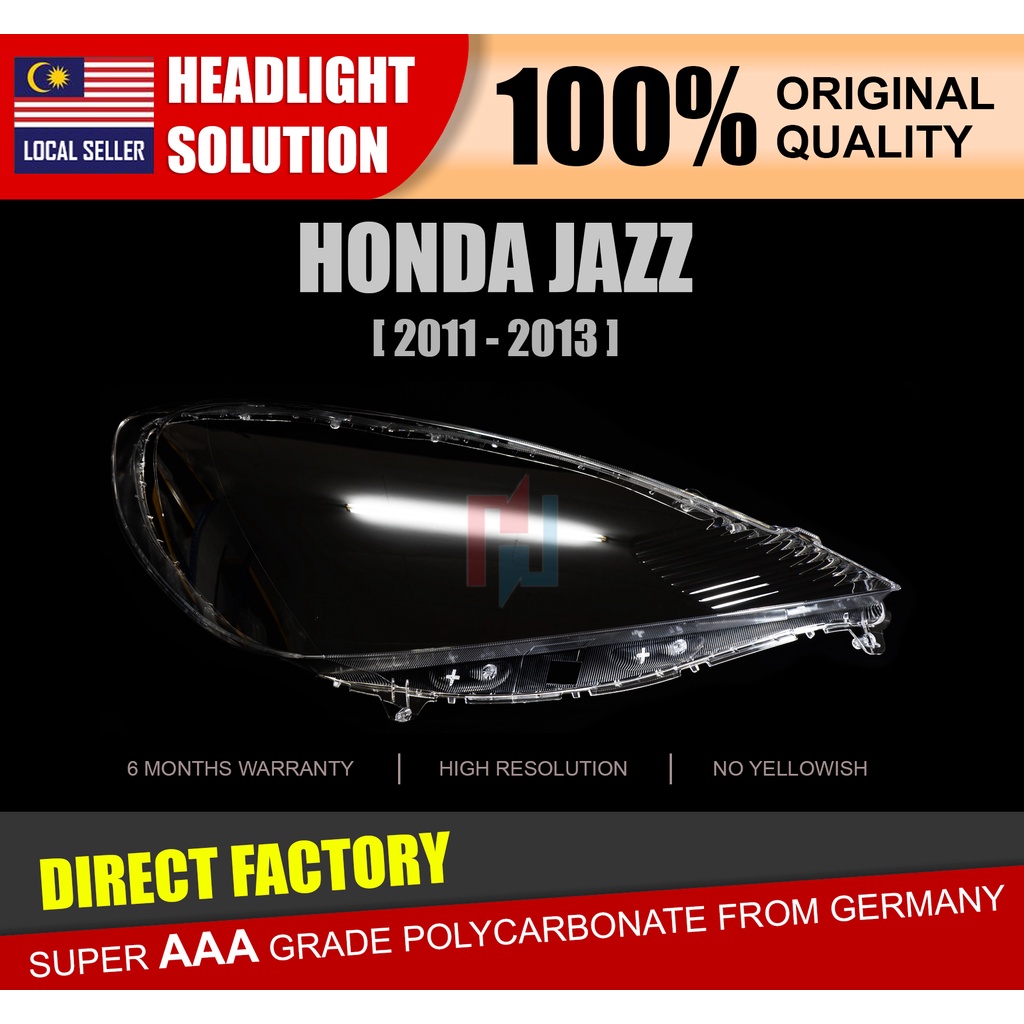 HONDA JAZZ GE 11 12 13 HEADLIGHT COVER/HEADLAMP COVER/HEADLIGHT LENS