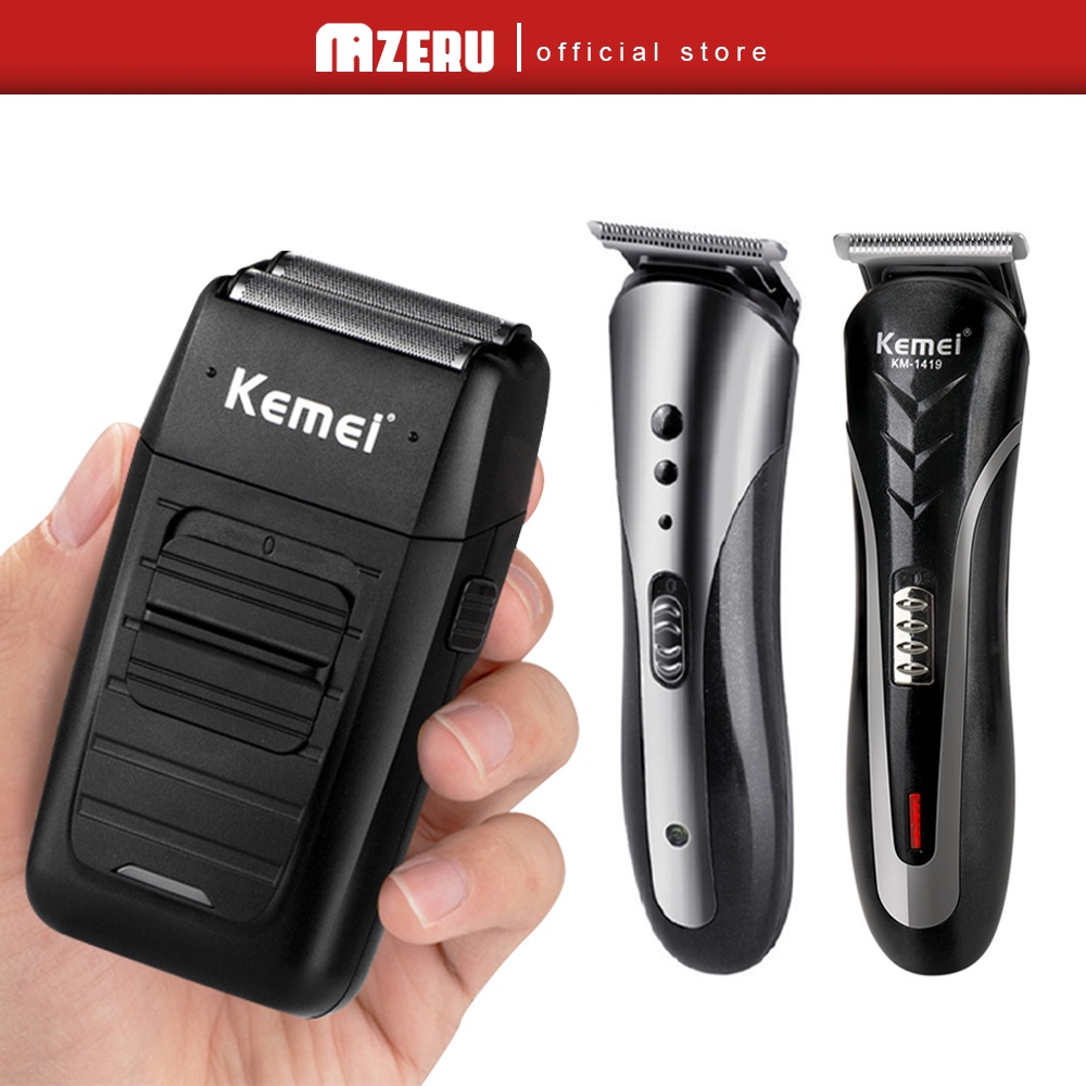 Mazeru - HAIR CLIPPER Shaver Cordless Razor 3 in 1 Hair Trimmer Clipper ...