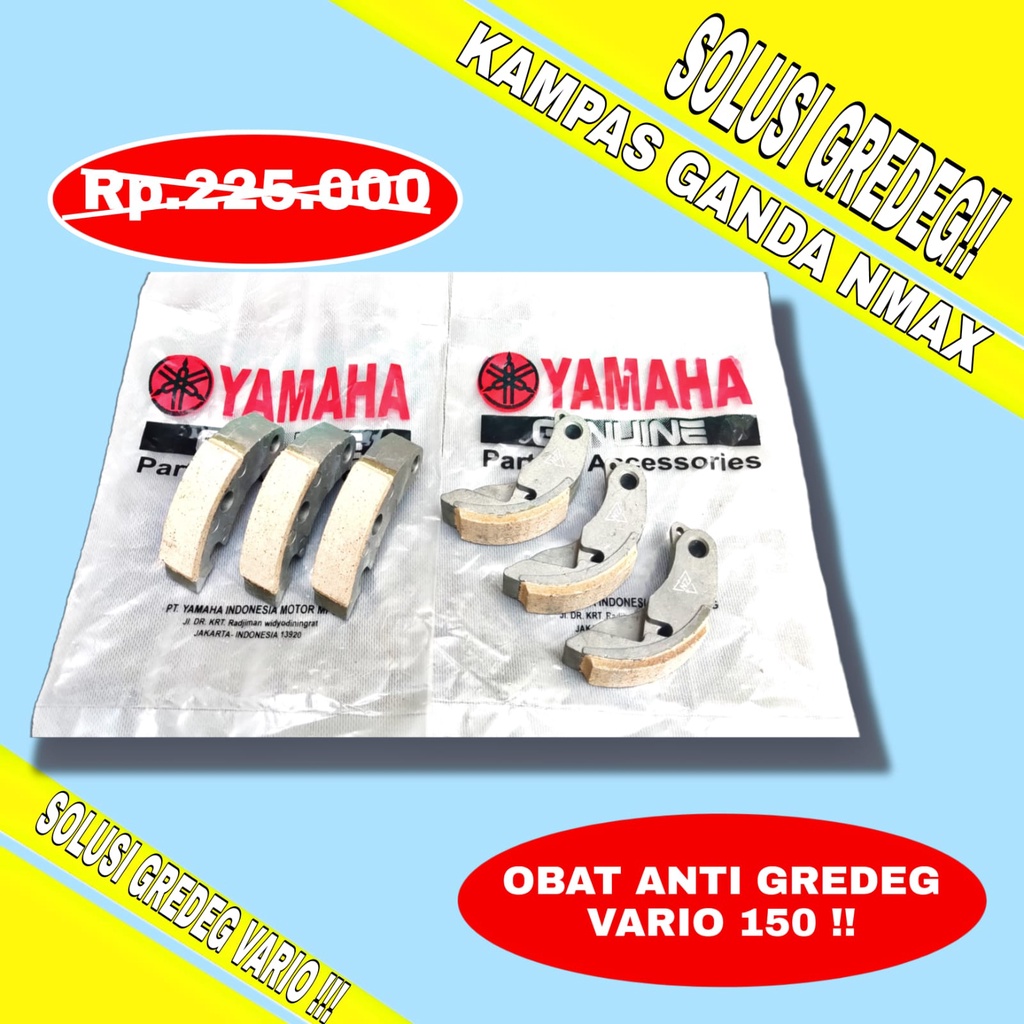 Nmax 2DP Double Layer | Double Lining NMAX AEROX LEXI PNP PCX VARIO 125 ...