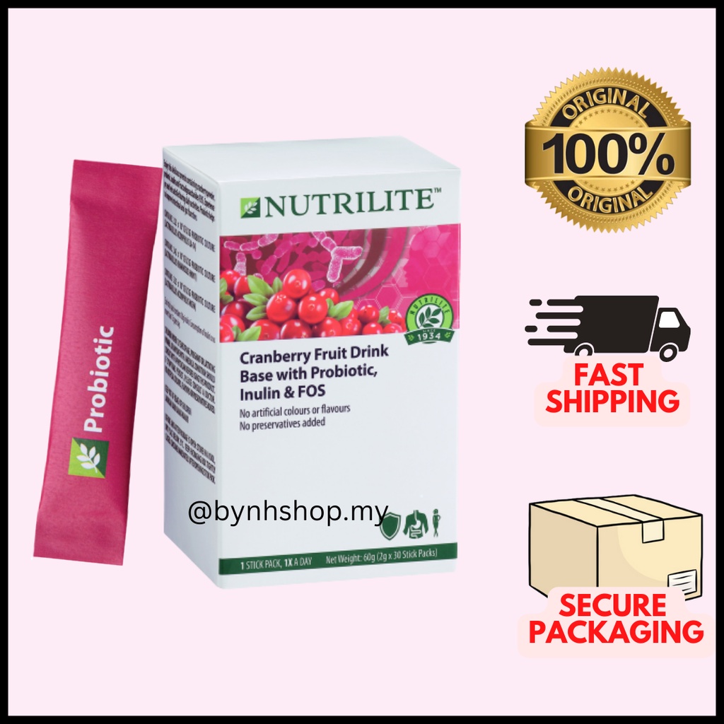 [READY STOCK] Nutrilite Cranberry Fruit Drink Base With Probiotic