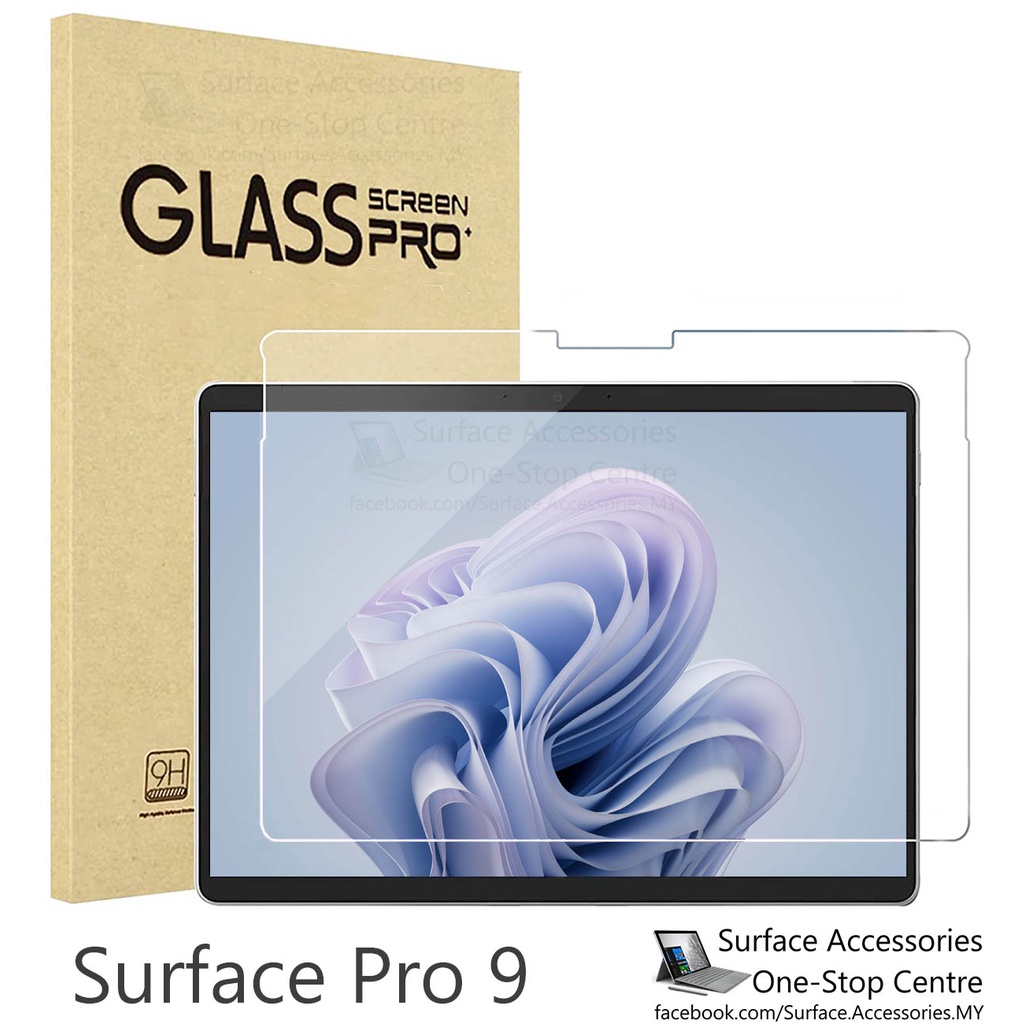 [MALAYSIA]Microsoft Surface Pro 9 Tempered Glass Screen Protector for Surface Pro 9 Screen