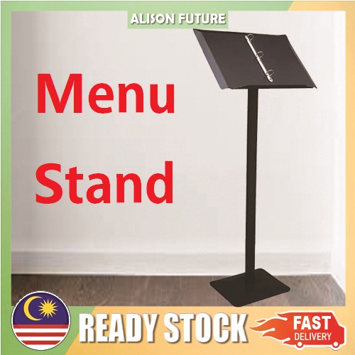 Restaurant Flip Menu Holder Stand Doorway Display Stand Floor Vertical
