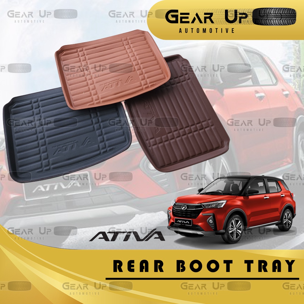 𝐁𝐎𝐎𝐓 𝐓𝐑𝐀𝐘 Perodua ATIVA Rear Bonet Mat Cover Accessories Bodykit Body ...