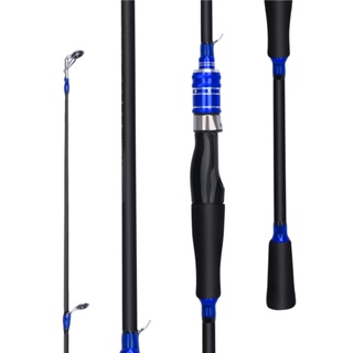 Casting/Spinning Fishing Rod 1.65/1.8 2 Sections with EVA Handle for Bass  Fishing Portable Rod Fishing Rod For salt water and fresh water