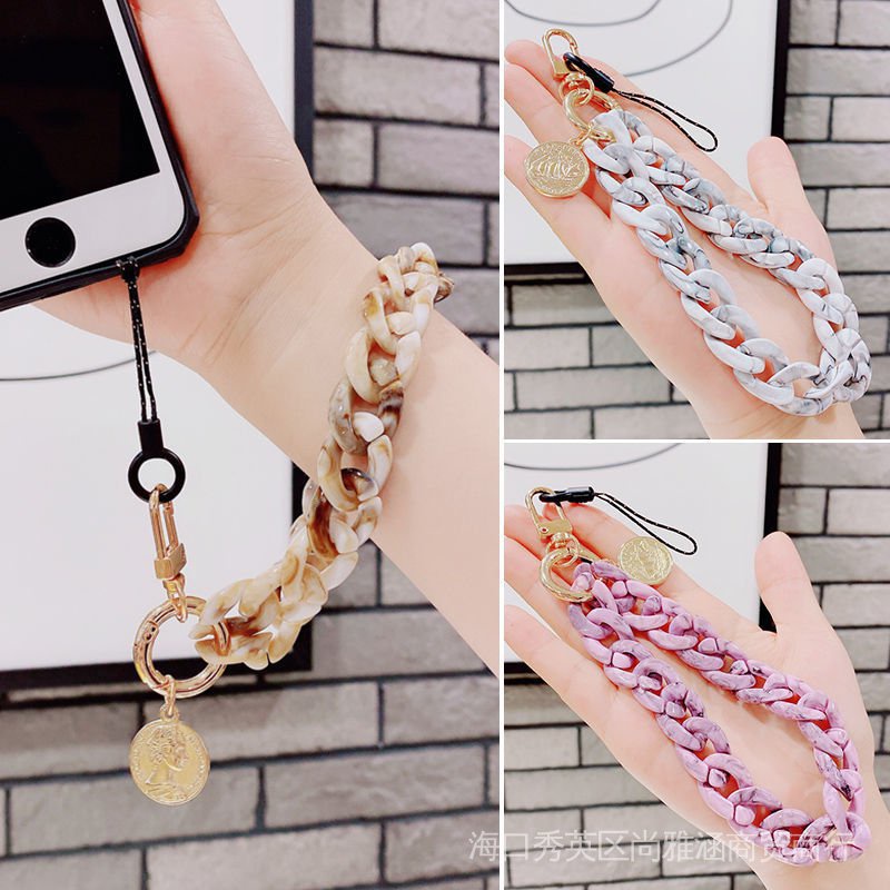 Influencer Fresh Japanese Korean Style Marble Pattern Mobile Phone ...