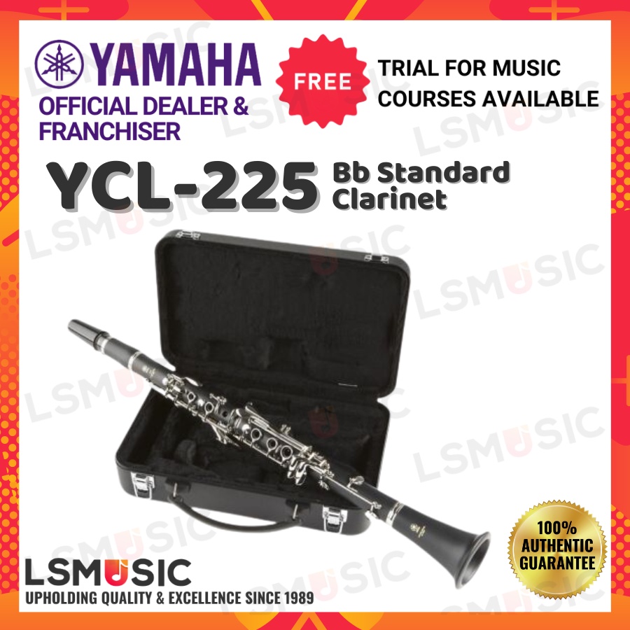 YAMAHA YCL225 Standard Bb with Hard Case Wind