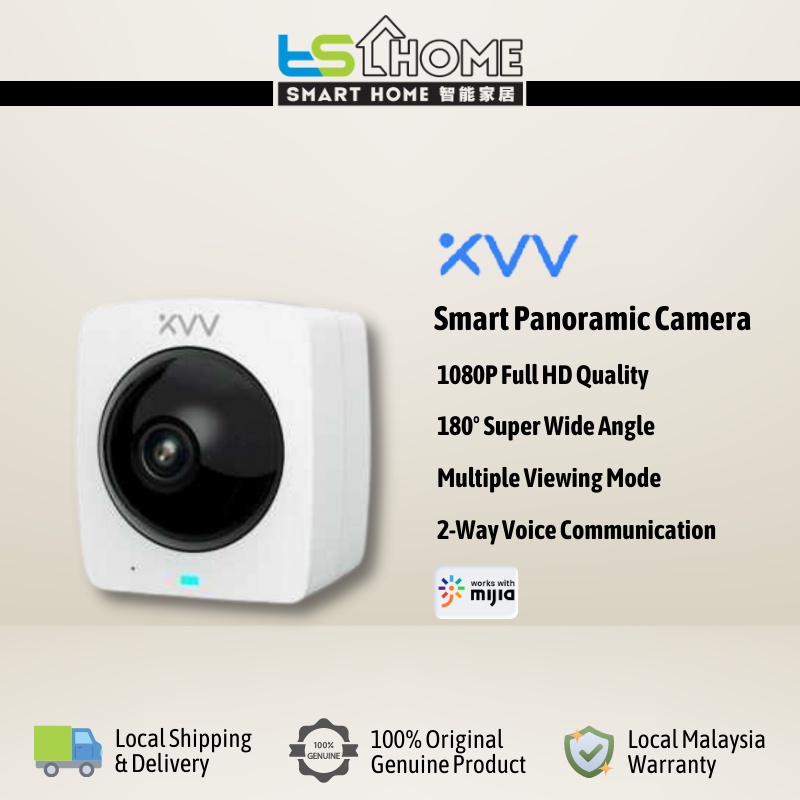 Ip Camera Panoramic 360 Degree Xiaomi Xiaovv V380 XIAOVV Smart