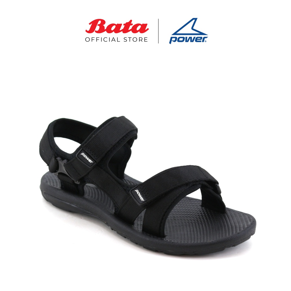 POWER Sporty Women Black Sandals 5426603 Kasut Sandal Perempuan Shopee Malaysia