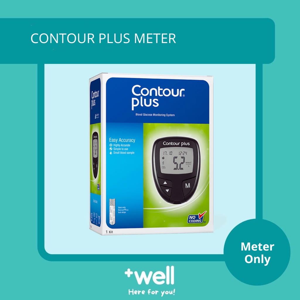 Contour Plus Blood Glucose Meter (Without strip) | Shopee Malaysia
