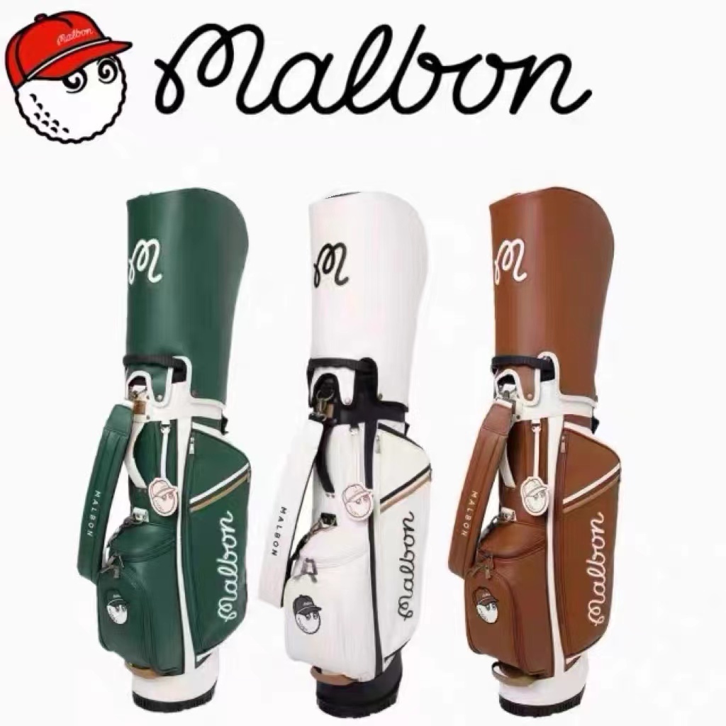 （Bargain price）Malbon 2022 Golf Bag Candy Golf Club Bag Green White