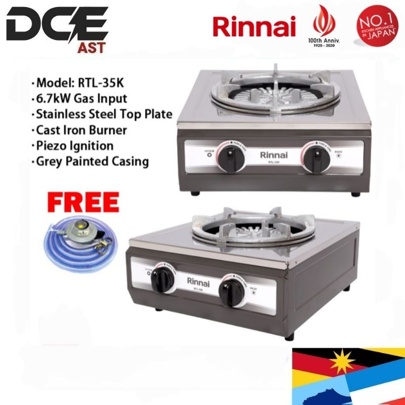 Rinnai Gas Stove Table Top Stove RTL35K RTL35K RTL