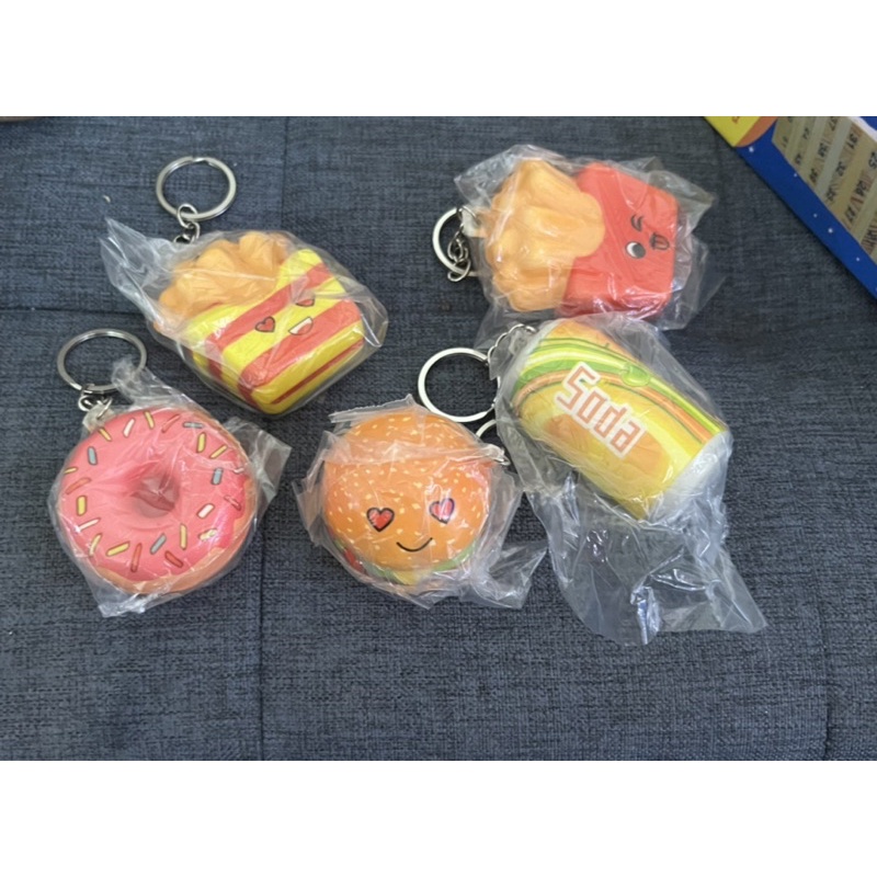 Random mini squishy Keychains (5 Pieces) Shopee Malaysia