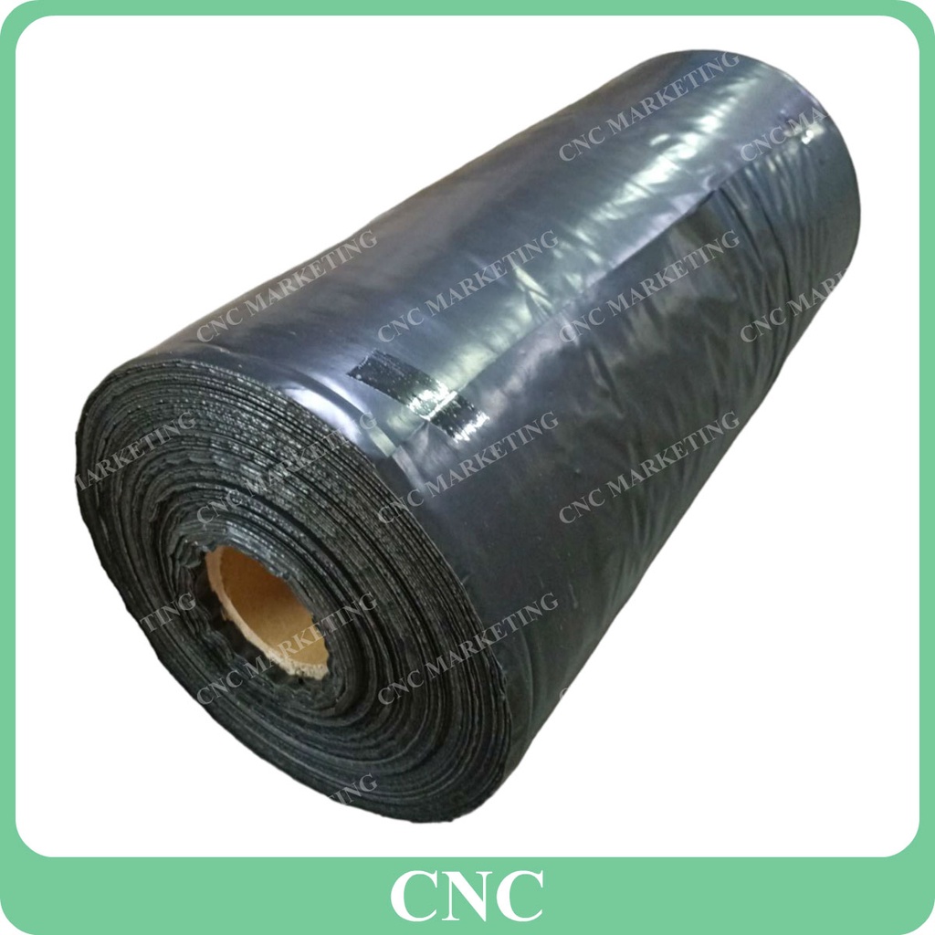 30KG Black Roll 4FT Weed Control Suppression Plastic Poly Sheeting UV
