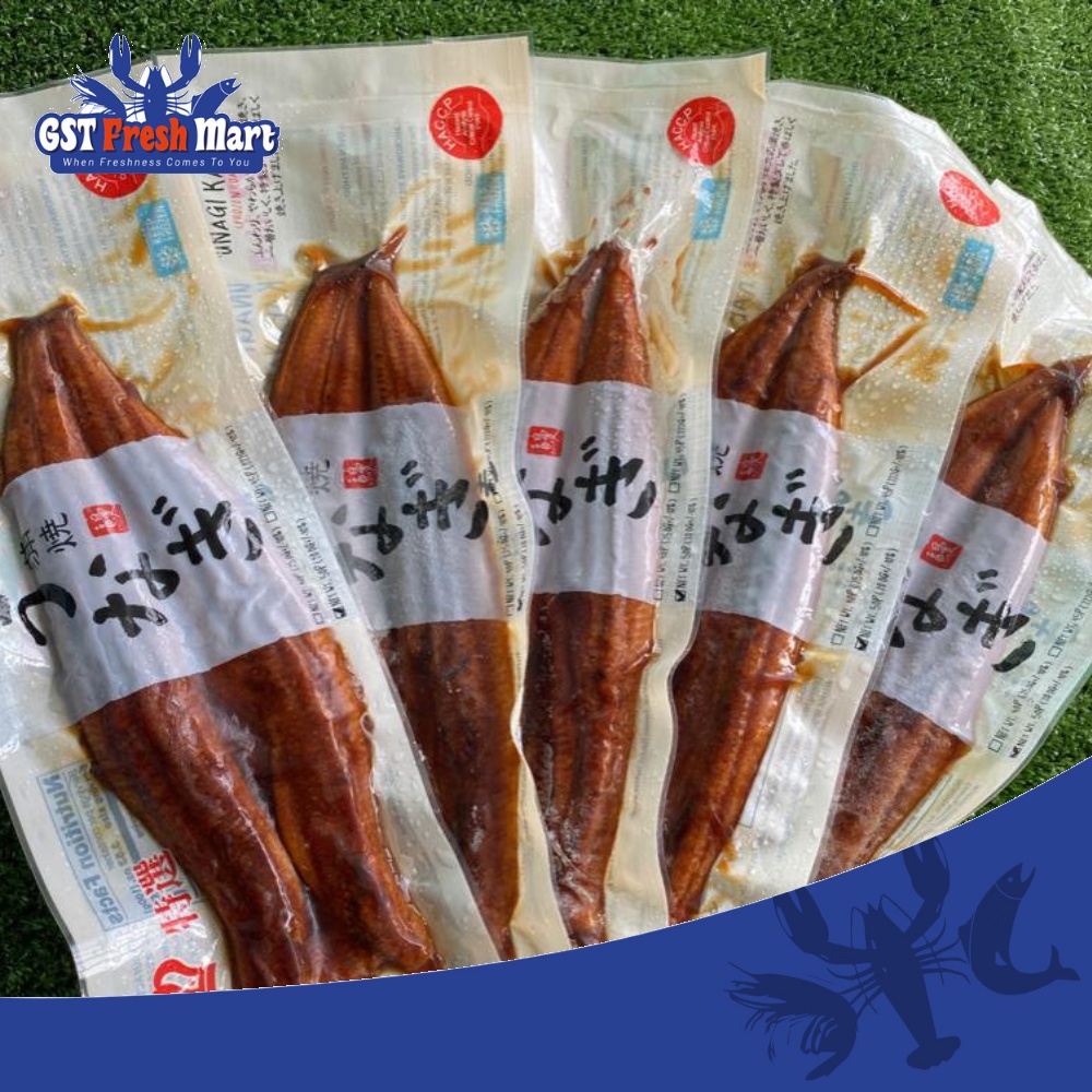 BUNDLE (5PKTS) FROZEN SMOKED UNAGI KABAYAKI 200GM+- 蒲烧鳗鱼 - GST FRESH ...