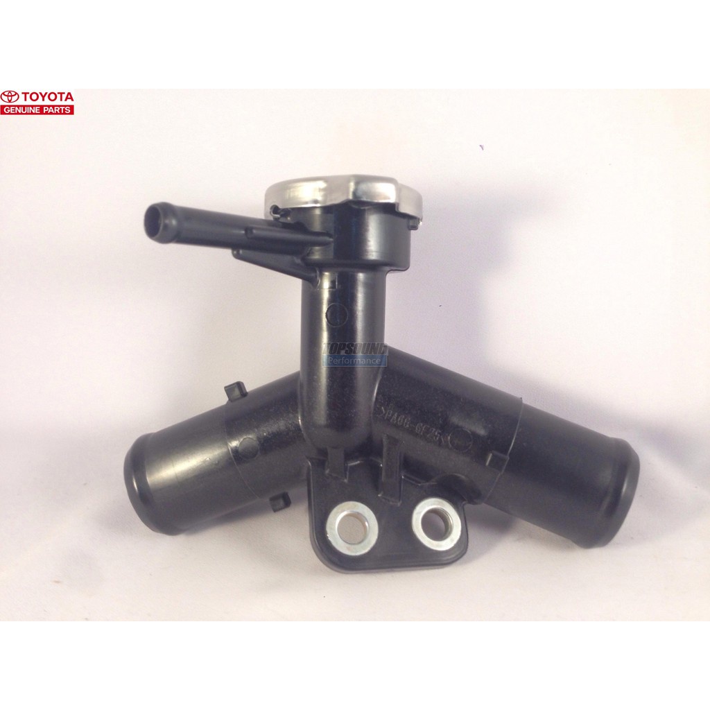 Genuine Toyota Vios NCP93 2007-2013 Radiator Connector to Hose Radiator ...