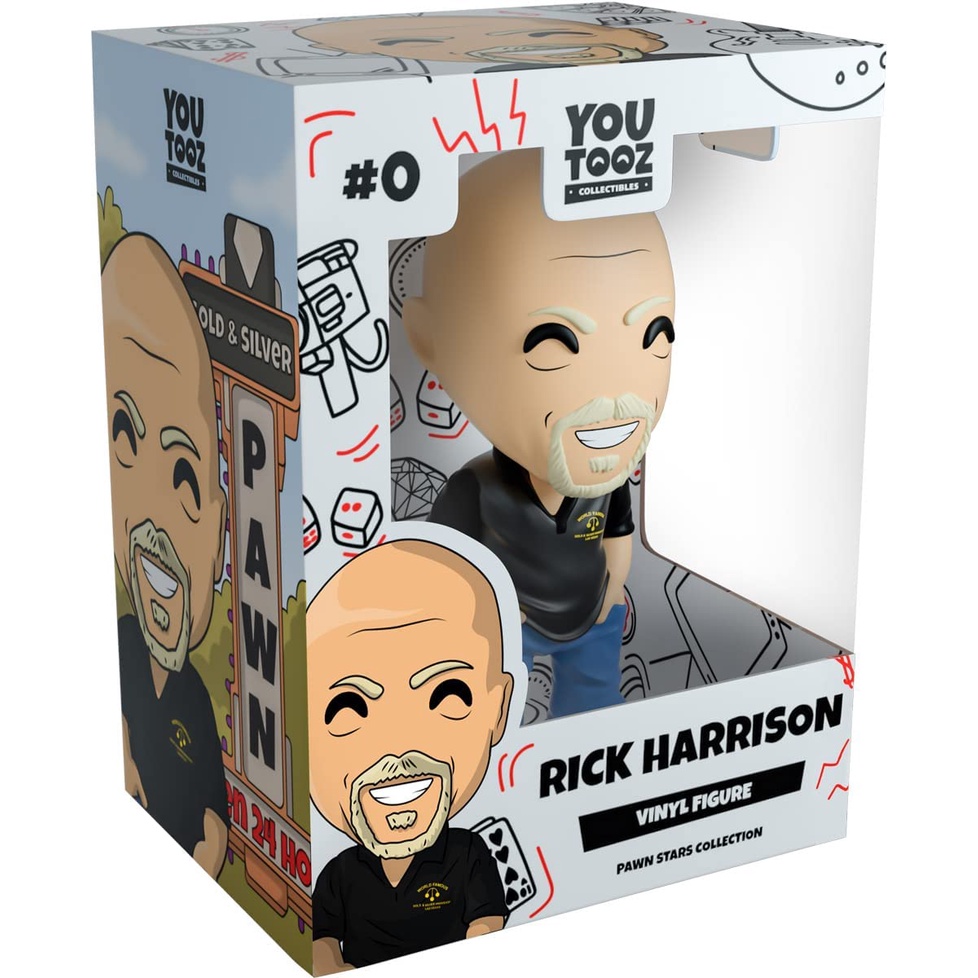 [Preorder] YOUTOOZ PAWN STARS Rick Harrison Vinyl Figure | Shopee Malaysia