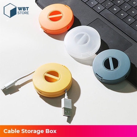 Cable Storage Box - Easy carry box for USB Storage | Shopee Malaysia
