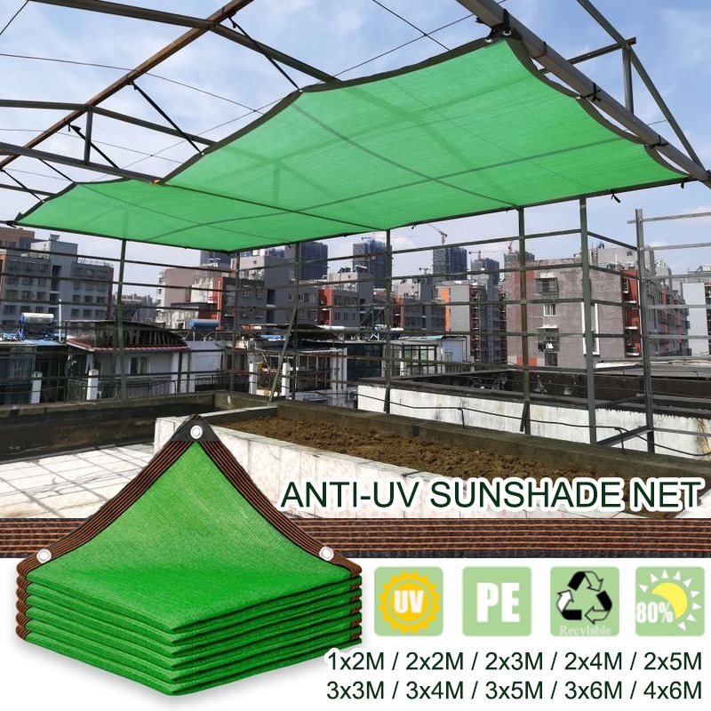 Sun Shade Net Outdoor Garden Net Greenhouse Canopy Smart Weather Net ...