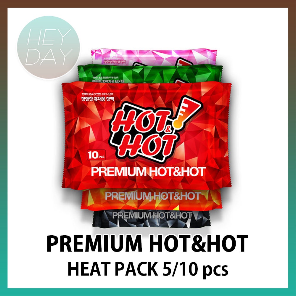 [HOTNHOT] Premium Heat Pack 5/10 pcs/Hot To Go Heat Pack/Pad/Heating