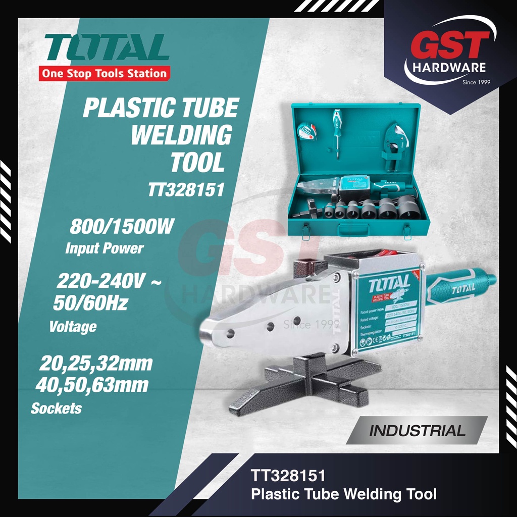 Total Welding Machine TT328151 PPR Pipe Welding Machine Plastic Welding