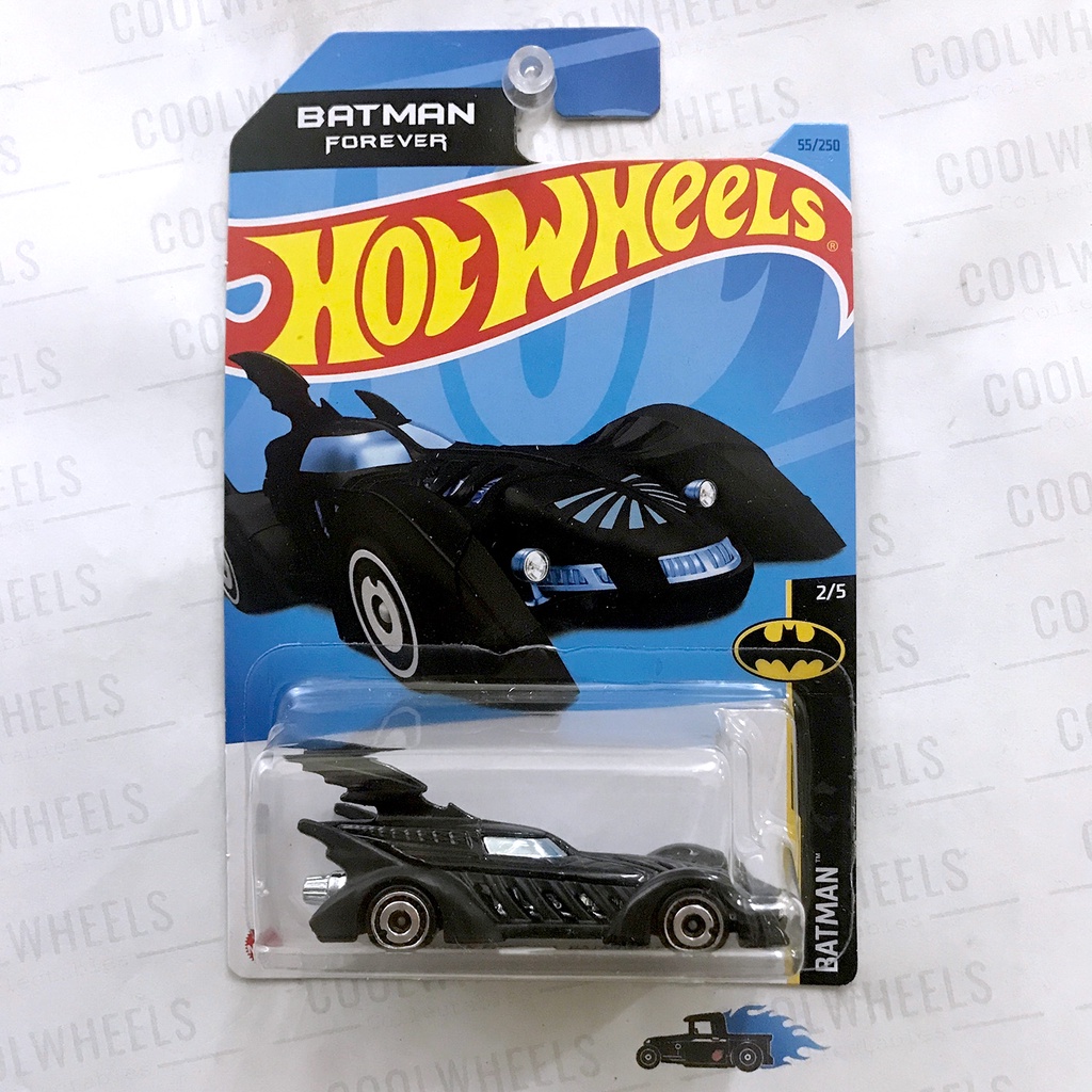  Hot Wheels Batman Forever Batmobile, 2023 Batman 2/5 : Toys &  Games