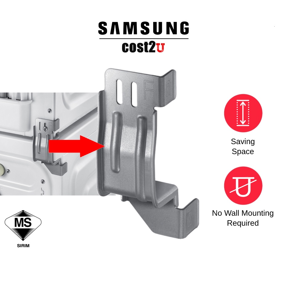 Samsung Laundry Stacking Kit SKKDF SKKUR SKDH DV80TA220AE/FQ (for