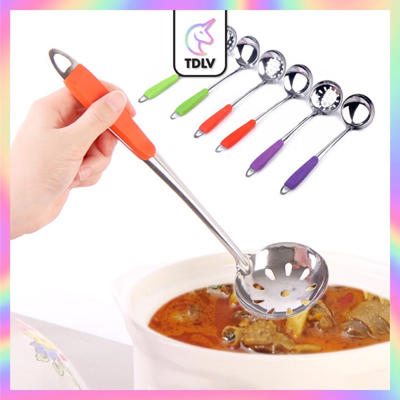 TDLV Stainless Steel Hotpot Ladle Hot Pot Strainer Scoops Hotpot Soup ...