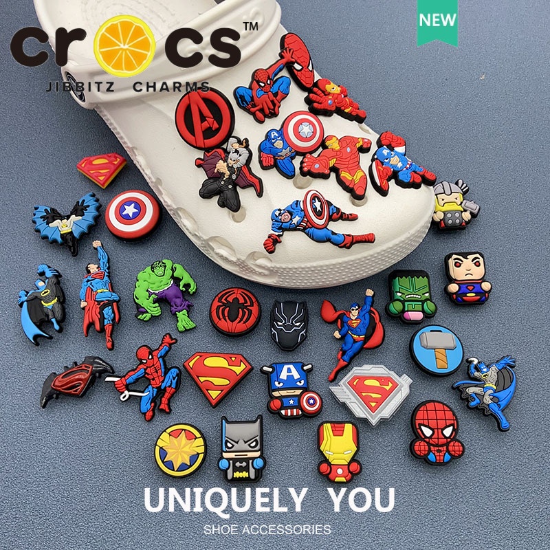 Marvel croc jibbitz 2025