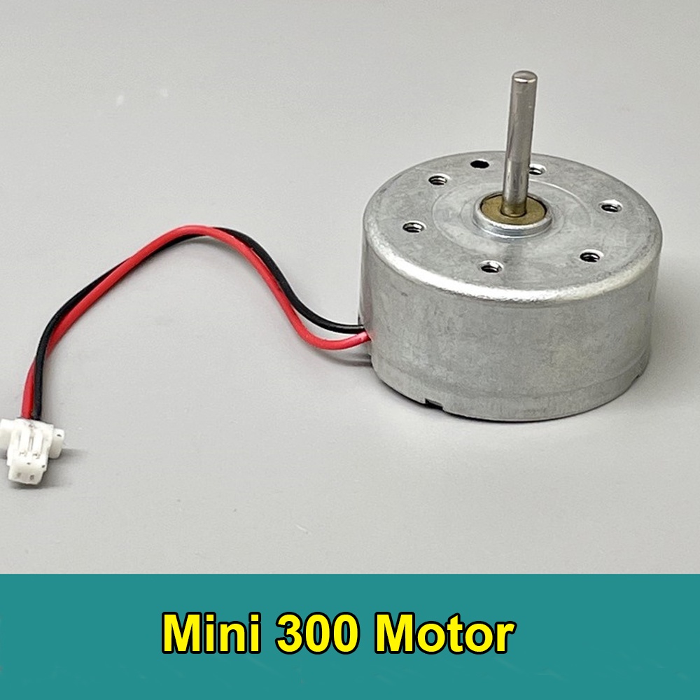 Micro DC Motor Type 300 DC 3V 4.5V 5V 7800RPM Long Axis Spindle Motor ...