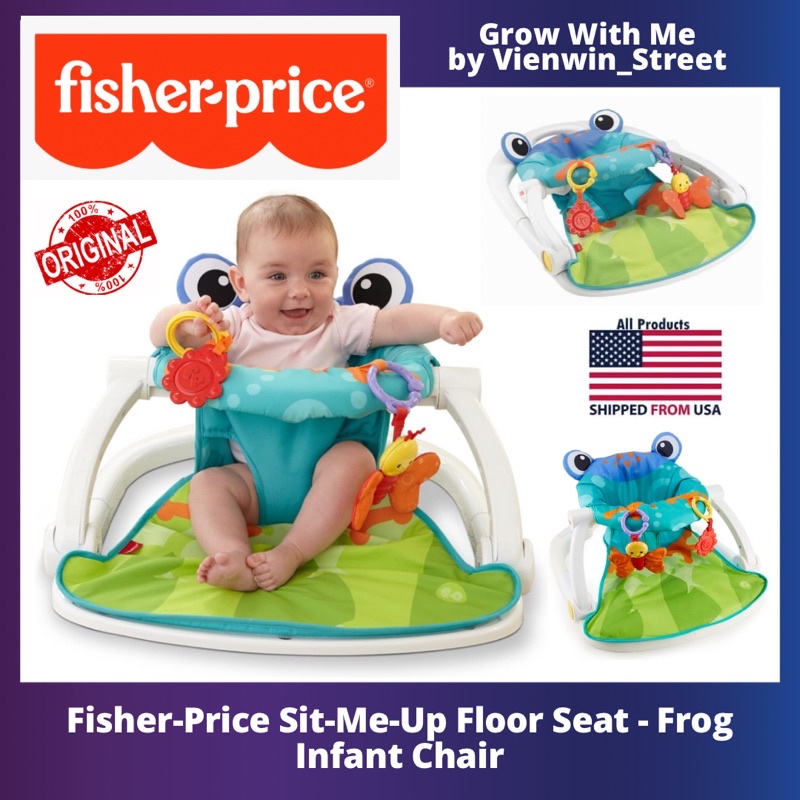 Fisher Price Sit Me Up Floor Seat Frog Infant Chair baby booster Jumperoo leapfrog little tikes dining high Shopee Malaysia