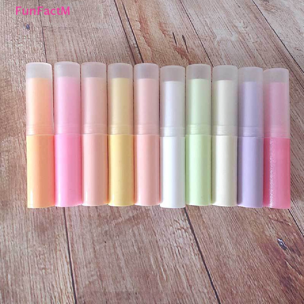 [FunFactM] 5Pcs/lot 3g Lip Balm Container With Caps Mini Empty Lip Balm