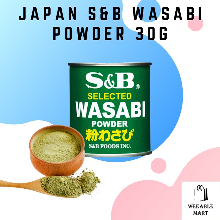 Japan S&B Wasabi Powder Wasabi Ko 30g 日本芥辣粉 Shopee Malaysia