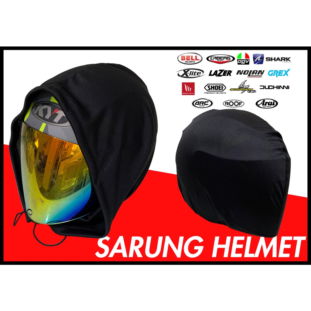 SARUNG HELMET (OPEN FACE / FULL FACE HELMET) Shopee Malaysia