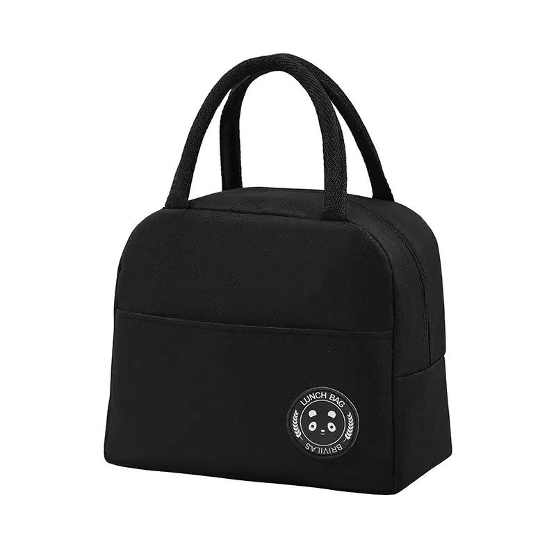 Cartoon Animal Insulated Lunch Bag Reusable Lunch Box Bag Thermal Bag Suitable For Adults Children Shopee Malaysia