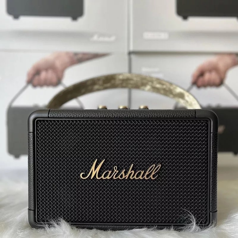 [[READY STOCK]]MARSHALL KILBURN II Audio Wireless Audio Outdoor Portable Waterproof Speaker acoustics Black Brass