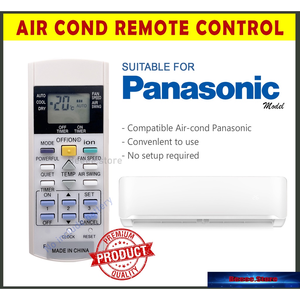 PANASONIC AIR COND REMOTE CONDITIONER REMOTE M-2006 (A75C2600 ...