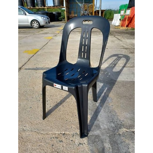 Plastic chair black, economy, cheap, Black Plastic Chair / Kerusi Hitam